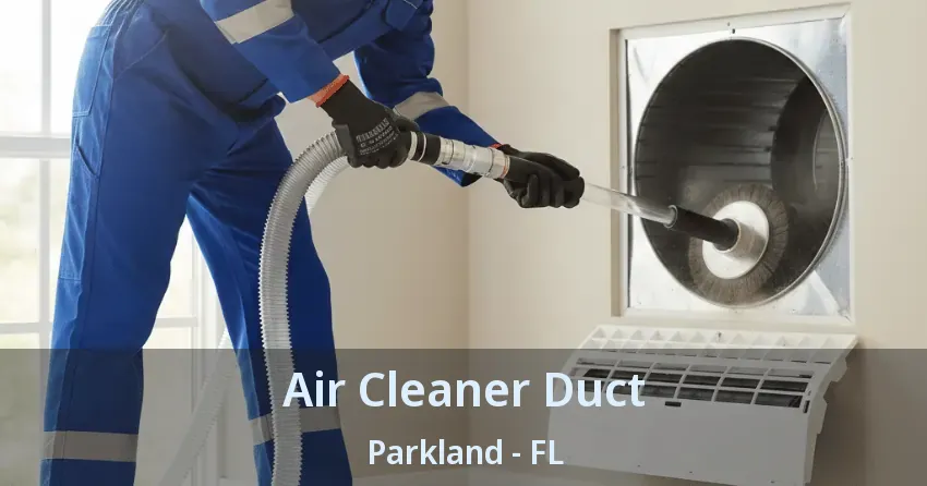 Air Cleaner Duct Parkland - FL
