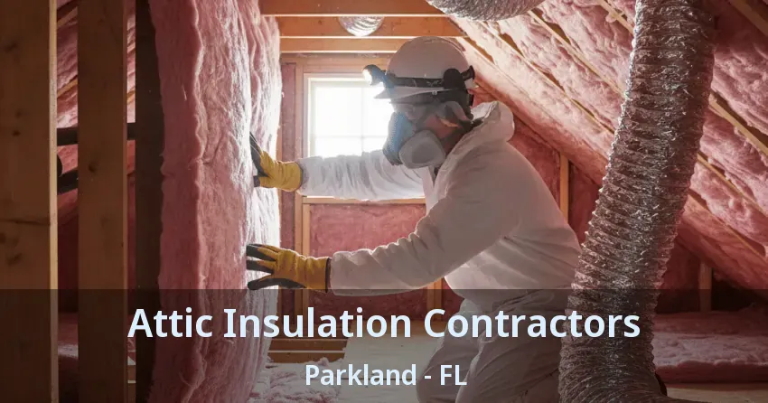 Attic Insulation Contractors Parkland - FL