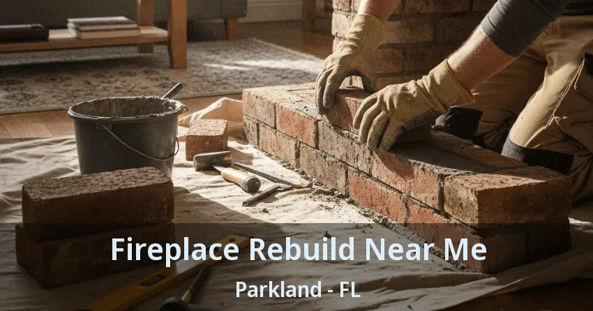 Fireplace Rebuild Near Me Parkland - FL