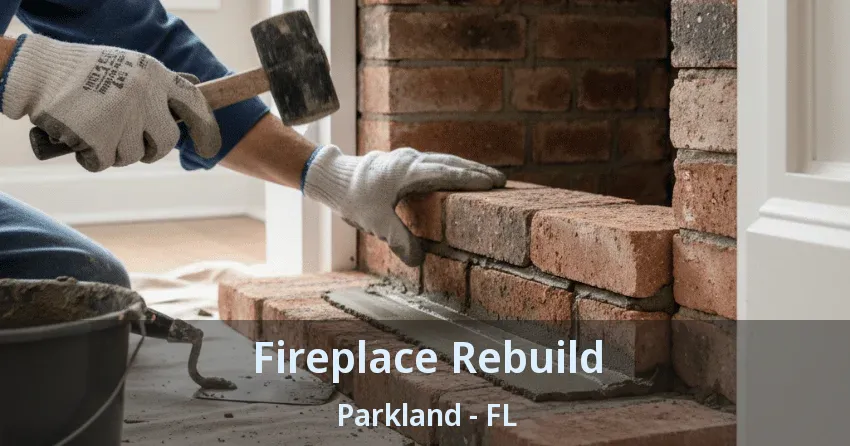 Fireplace Rebuild Parkland - FL