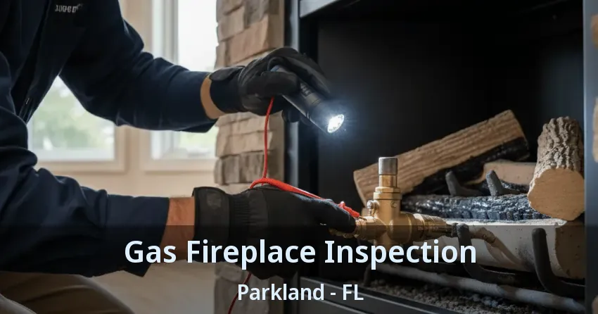 Gas Fireplace Inspection Parkland - FL